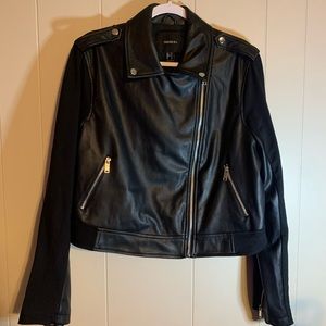 Forever 21 Faux Leather Moto Jacket